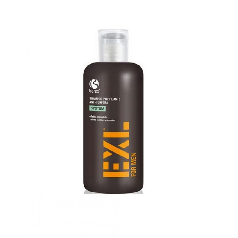 Barex EXL FOR MEN-Очищаючий шампунь проти лупи